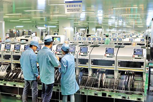 手機工廠電纜使用案例